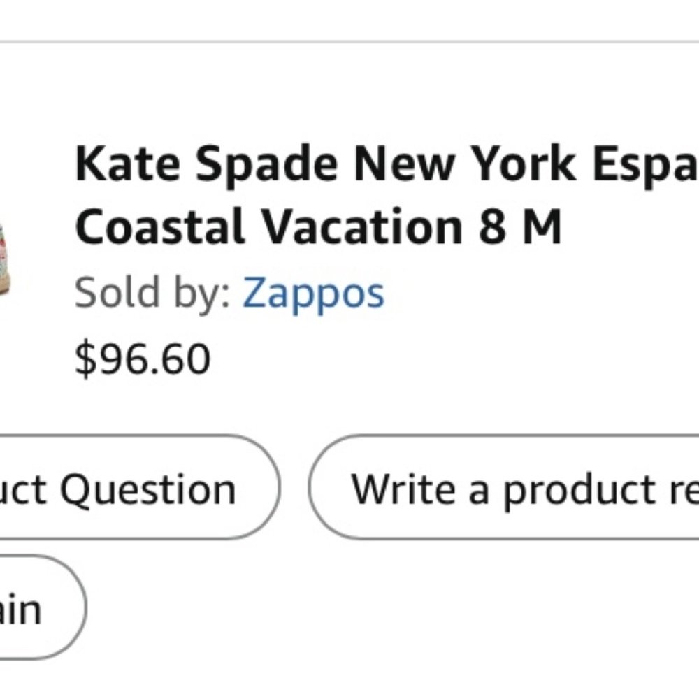 Kate Spade printed espadrilles 8 - Picture 2 of 9